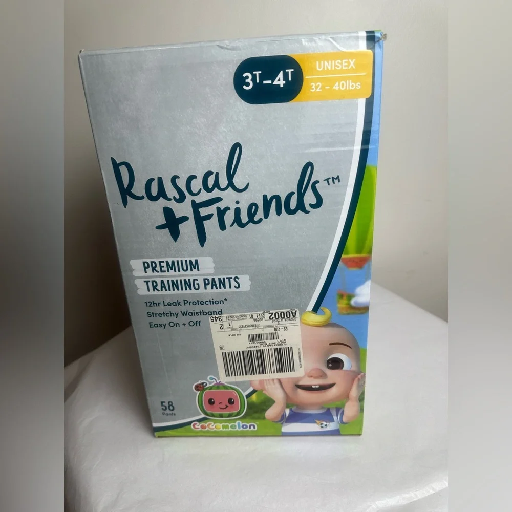 CoComelon Rascal + Friends Premium Training Pants - Unisex 3T-4T